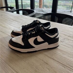 Nike panda dunks, size 7.5 women’s